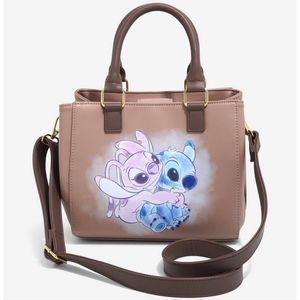 LOUNGEFLY STITCH AND ANGEL CROSSBODY